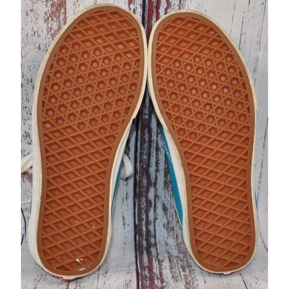 VANS Off The Wall Old Skool Skateboard Shoes 751505 Teal Men's 4.5 Women's 6 - Picture 8 of 8